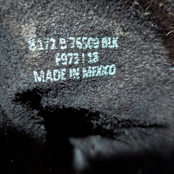 FRYE Veronica Short Black Leather Boots Size 8.5  Slouchy Soft Leather Biker - Picture 7 of 7